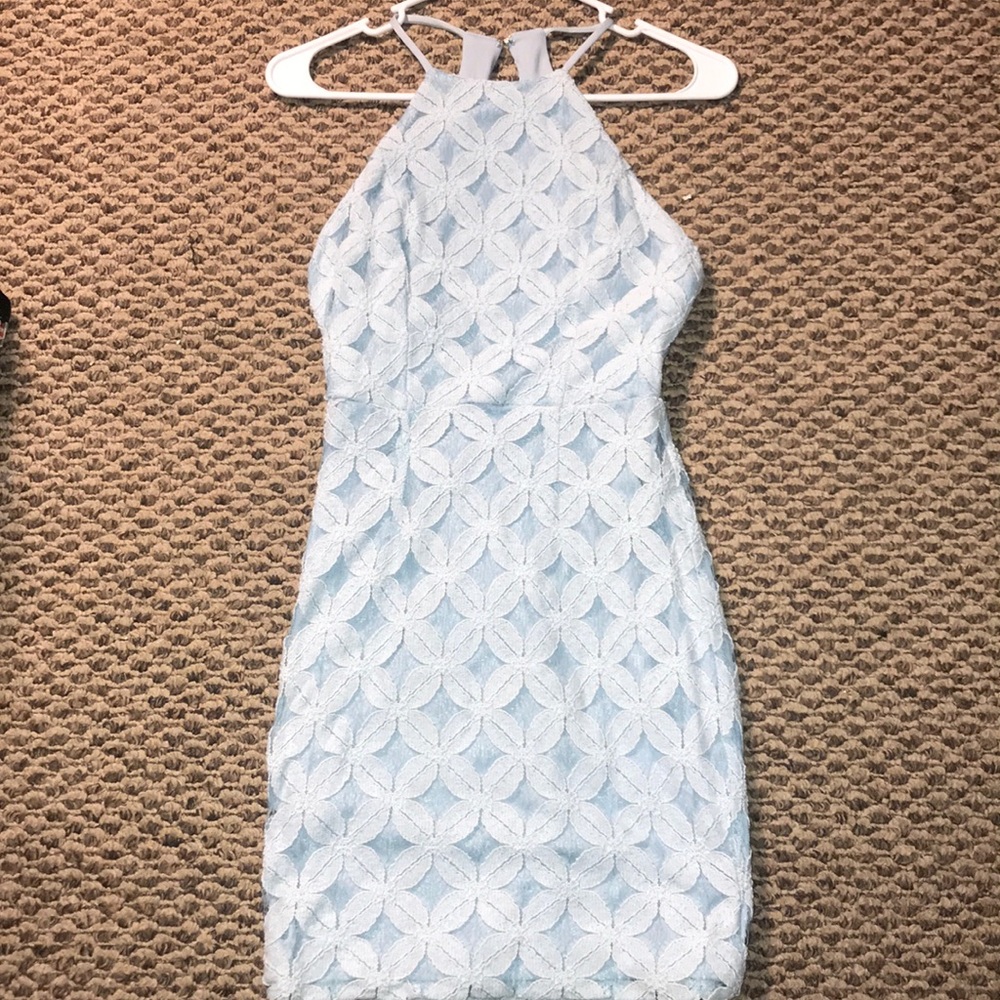 Semi-formal Fitted Lace Dress